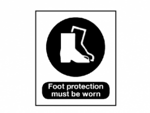 Foot Protection Must be Worn, 8.5